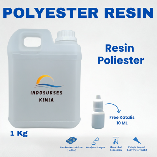 Poliester Resin/ Polyester Resin/ Resin Poliester 1 Kg Free Katalis 10ml
