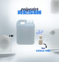 Poliester Resin/ Polyester Resin/ Resin Poliester 1 Kg Free Katalis 10ml