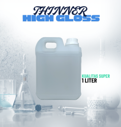 Thinner HG / Thinner High Gloss Kualitas Super / Pengencer Cat Duco 1 Liter