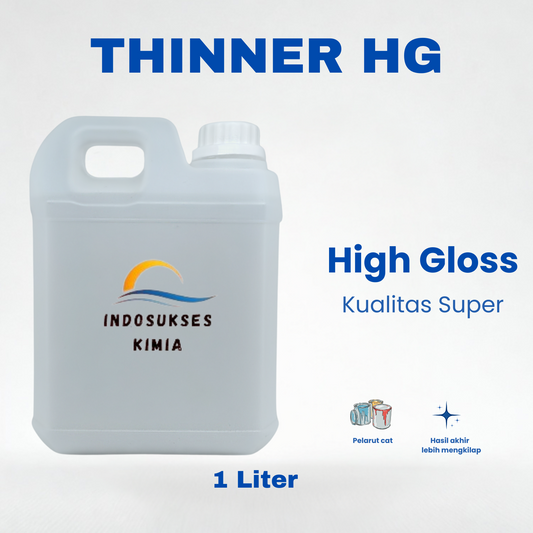 Thinner HG / Thinner High Gloss Kualitas Super / Pengencer Cat Duco 1 Liter