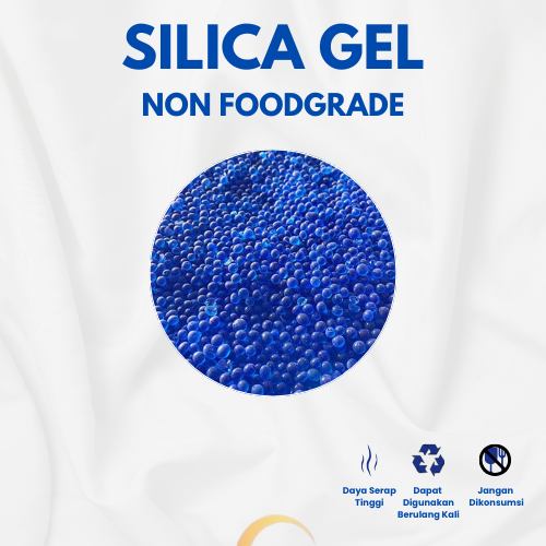 Silica Gel Biru / Silica Gel Non Foodgrade Repack 500 gr 1 kg